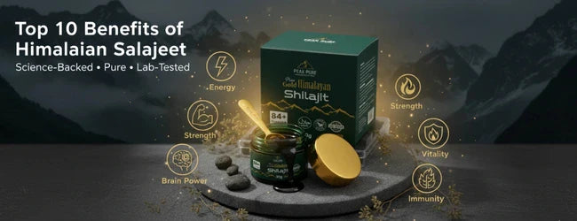 Top 10 Benefits of Himalayan Salajeet: The Natural Energy Booster Backed by Science