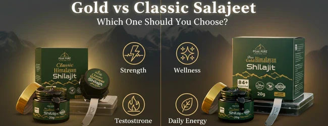 Gold vs Classic Salajeet – Which One Should You Choose? (Complete Guide)