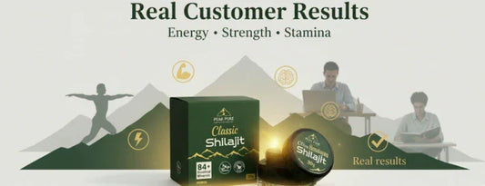 Real Customer Results – How PeakPure Salajeet Improved Energy & Strength