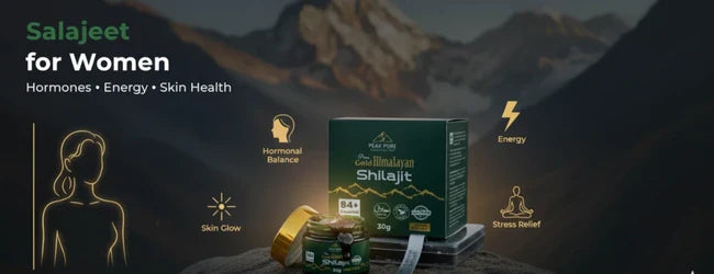 Salajeet for Women: Hormones, Energy & Skin Health (Complete Guide)